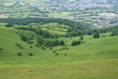 
Hills Tramroad to Llanfoist, inclines from the Blorenge, June 2009
